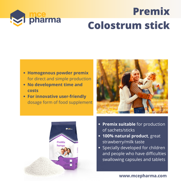 Discover our Premix Colostrum stick, natural immunity booster