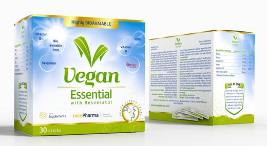 Vegan essential has now new packaging!