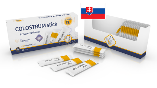 Colostrum Stick has been registered in Slovakia