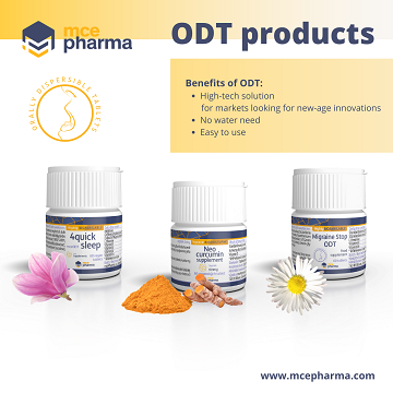 Follow trend! Orally Dispersible Tablets (ODT)!