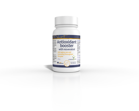 Introducing our premium wellness solution: Antioxidant Booster with Resveratrol