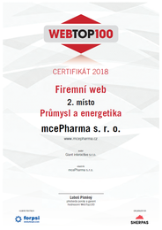 Awards in the WebTop100 competition