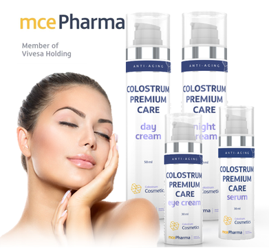 New line of cosmetics with colostrum