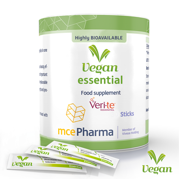 Vegan essential now with resveratrol!
