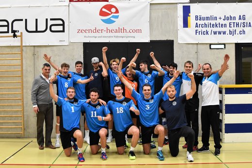 Support of Swiss volleyball team Traktor Basel