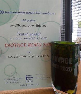 Innovation Award 2020 for Neo curcumin supplement ODT
