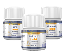 Tablets with vitamins & minerals